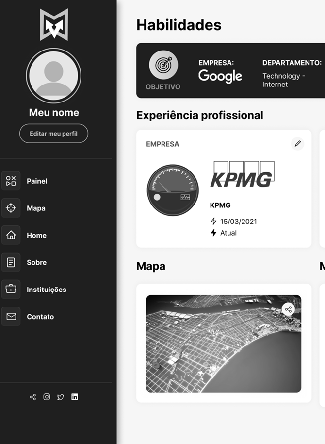 Plataforma de planejamento e desenvolvimento de carreira